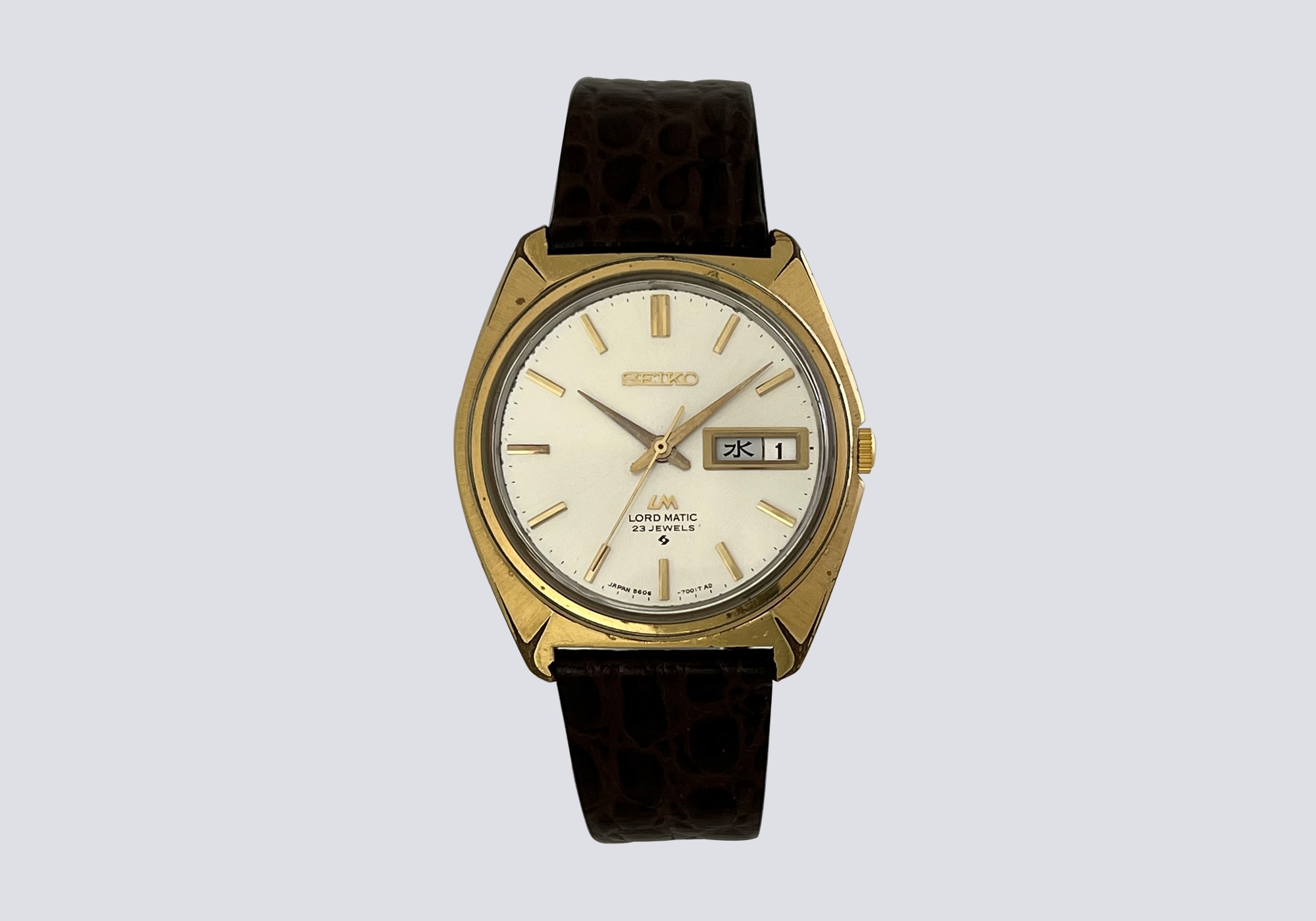 腕時計(アナログ)セイコー　SEIKO LM ロードマチック　LOAD MATIC OH済み　美品