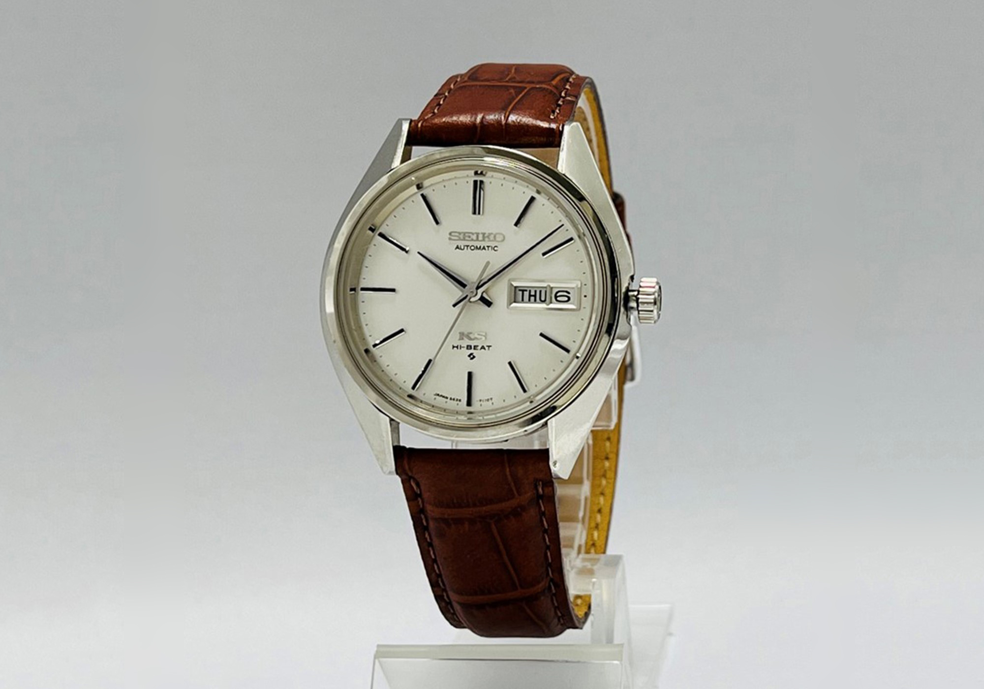 腕時計(アナログ)OH済　キングセイコー　1971年製　5626-7110　 KS尾錠付き　自動巻